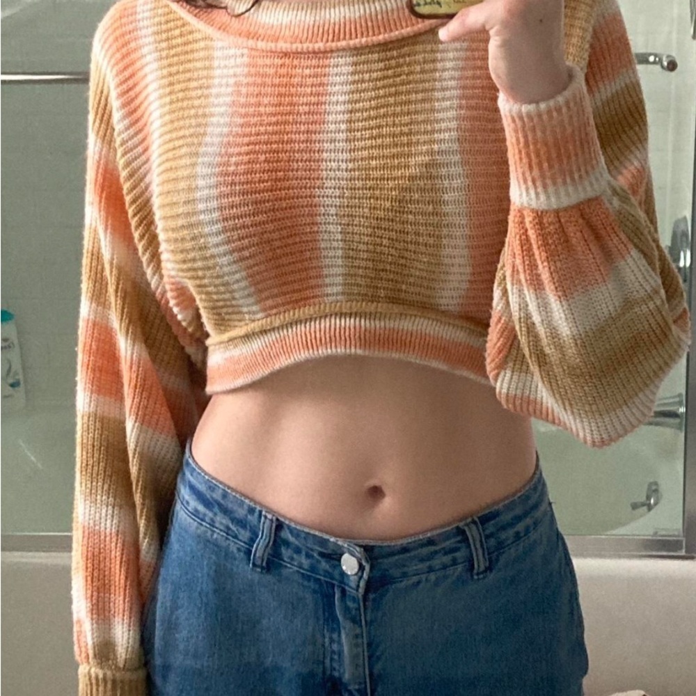 Urban Outfitters Multicolor Striped Knit Sweater